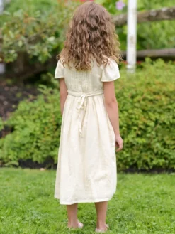Jane Austen Kids Dress - Cream