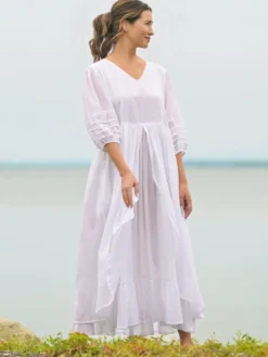 Jane Eyre Nighty - White