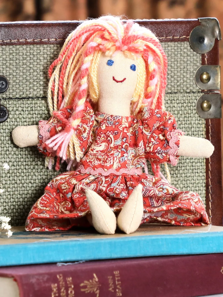 Josie Dress Up Dolly - Rust