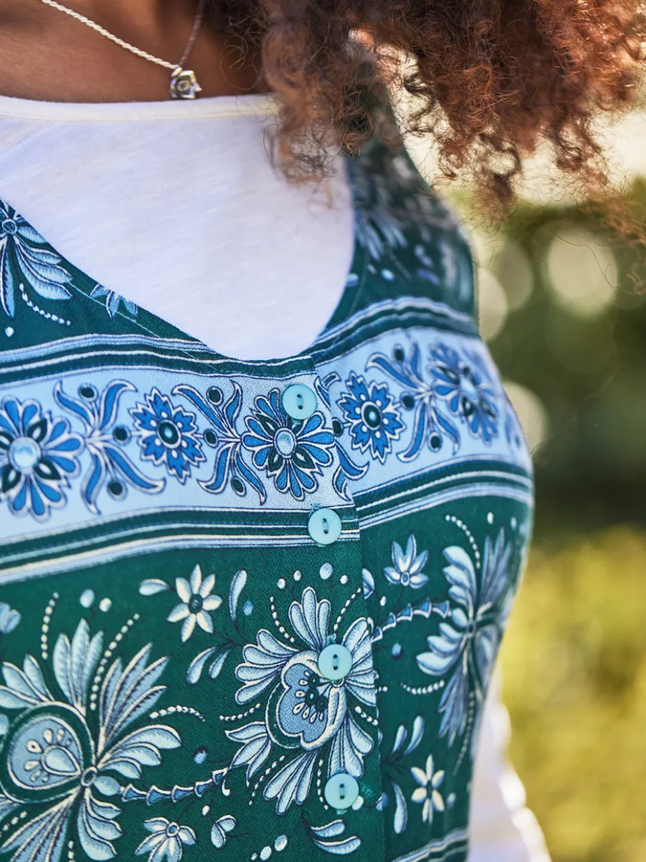 Kenna Pinafore Dress