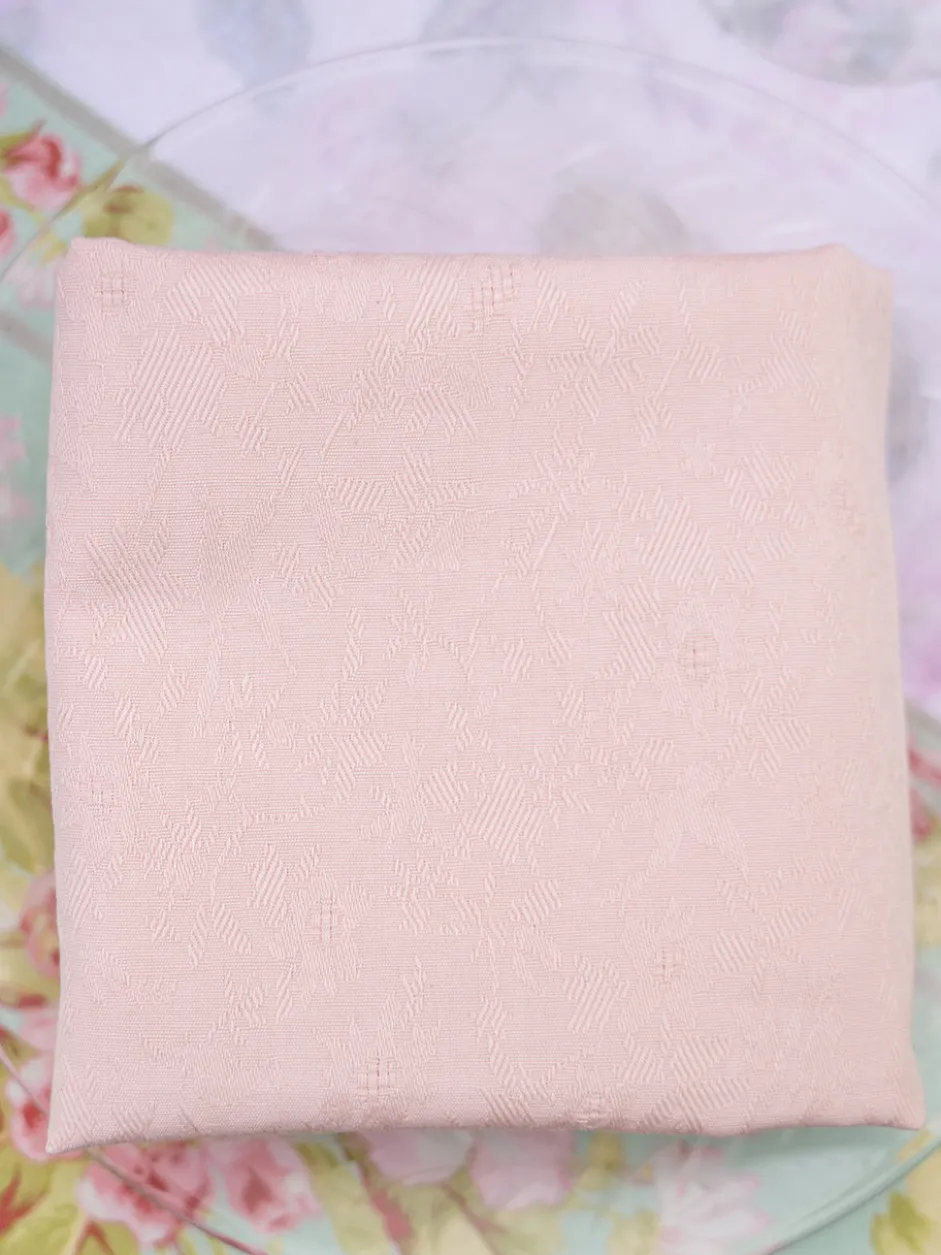 Lark Cotton Jacquard Napkin Set of 4 - Blush