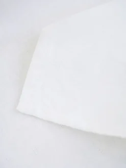 Lark Cotton Jacquard Napkin Set of 4 - White