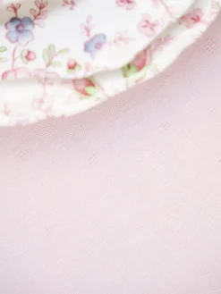 Lark Cotton Jacquard Round Cloth - Blush