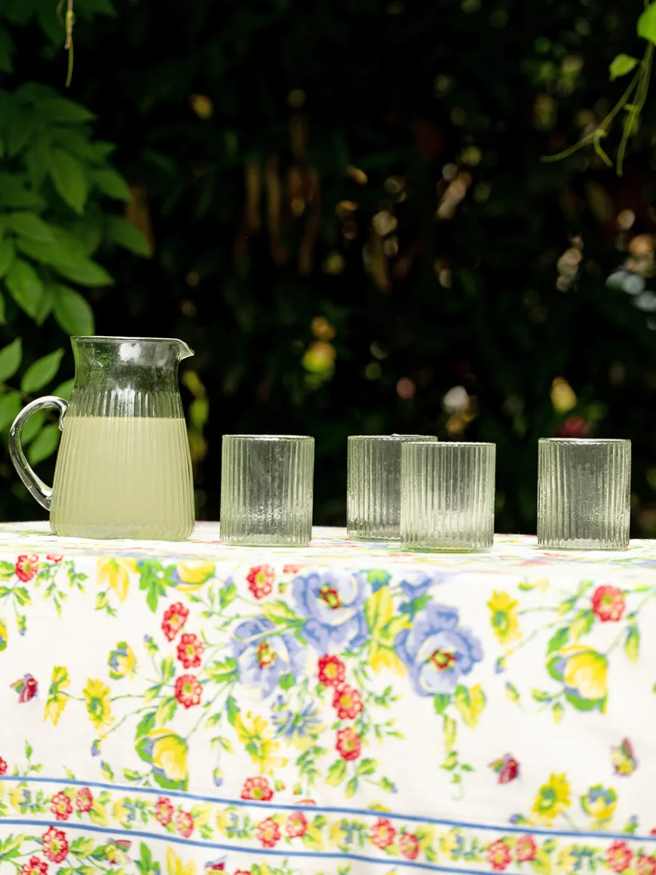 Lexi Ribbed Old Fashion Glasses Set of 6
