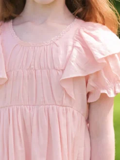 Lila Kids Dress - Pink