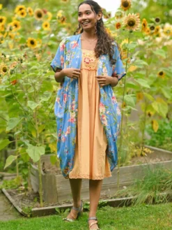 Lillian Cover Up - Blue