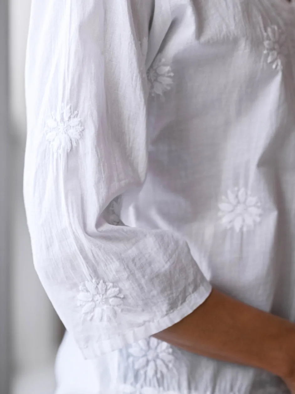 Lotus Tunic - White