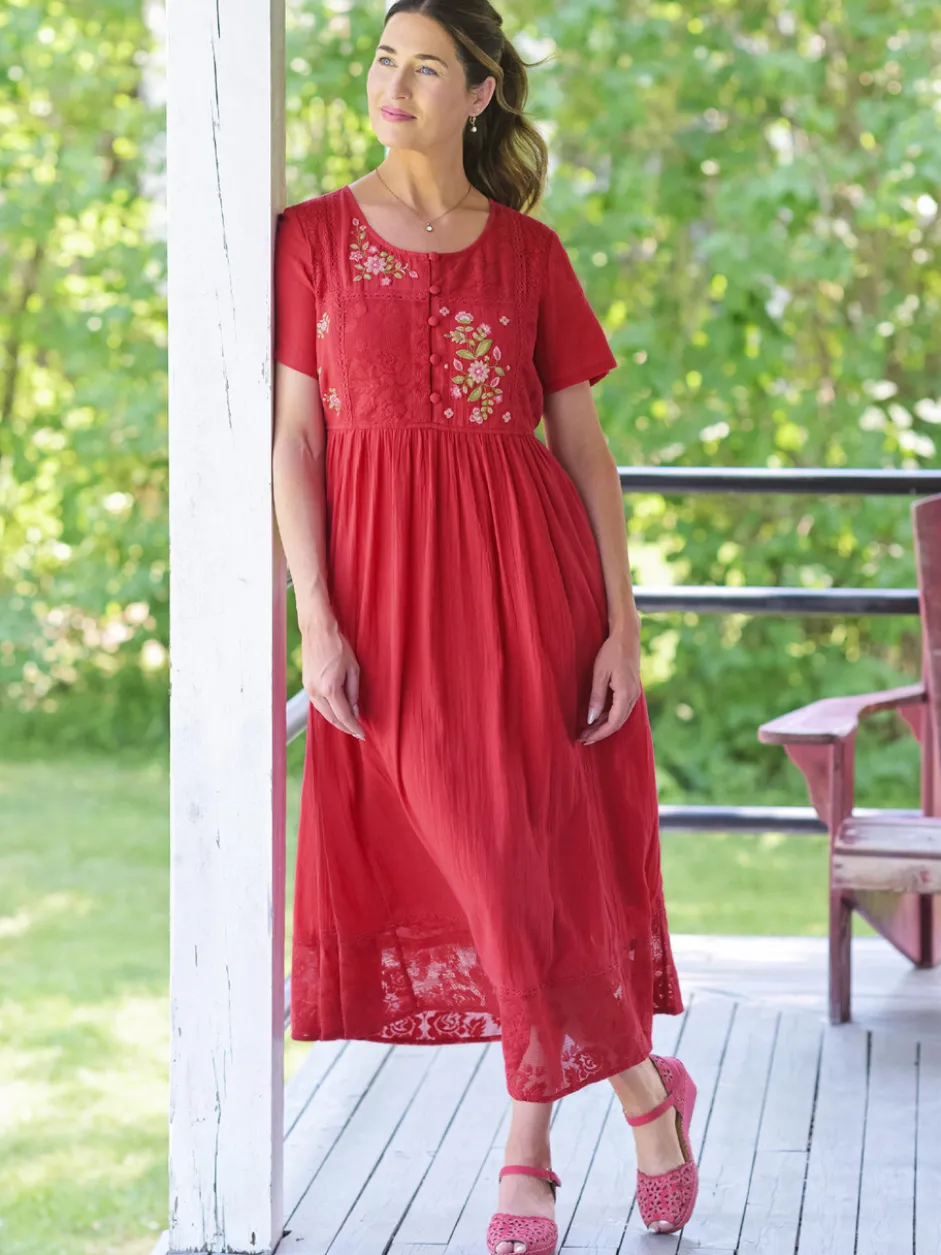 Love Note Dress - Red