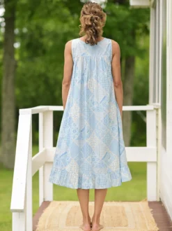 Maddie's Medley Nighty - Light Blue