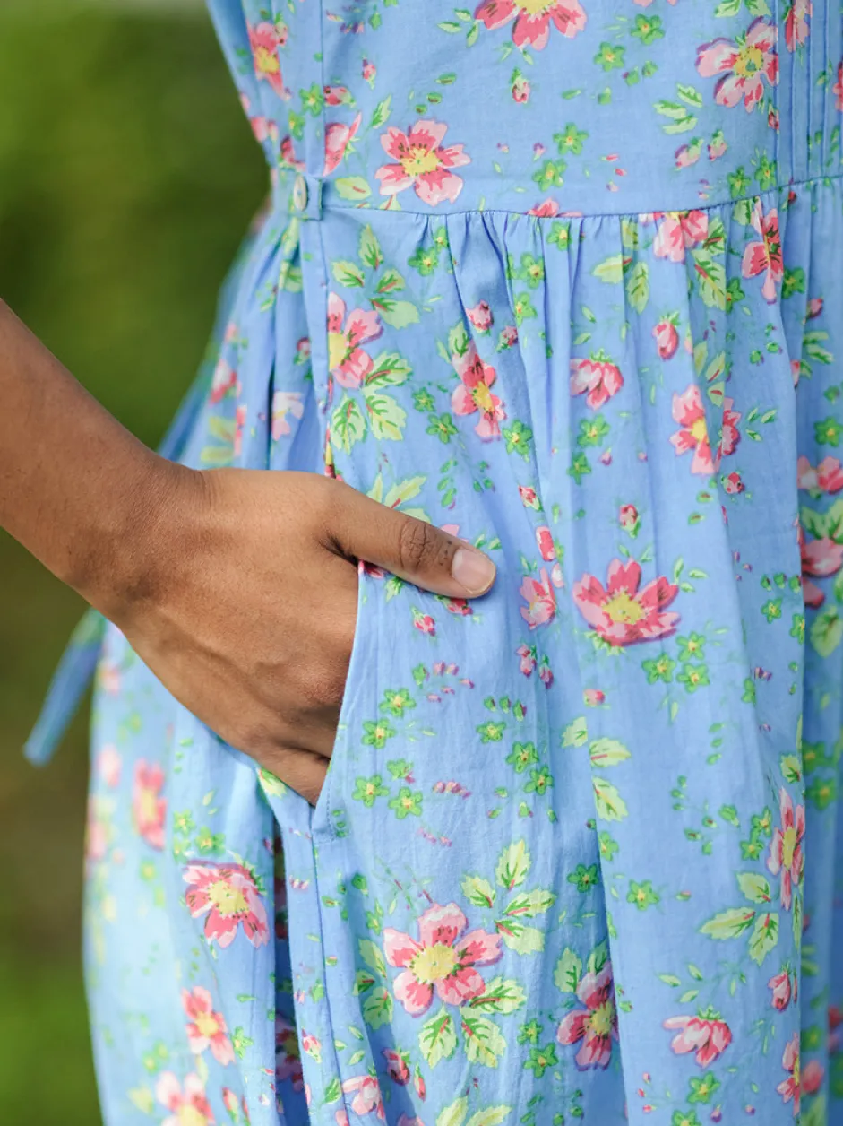 Magnolia Porch Dress - Blue