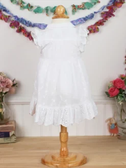 Maldives Baby Dress - White