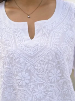 Marguerite Tunic - White