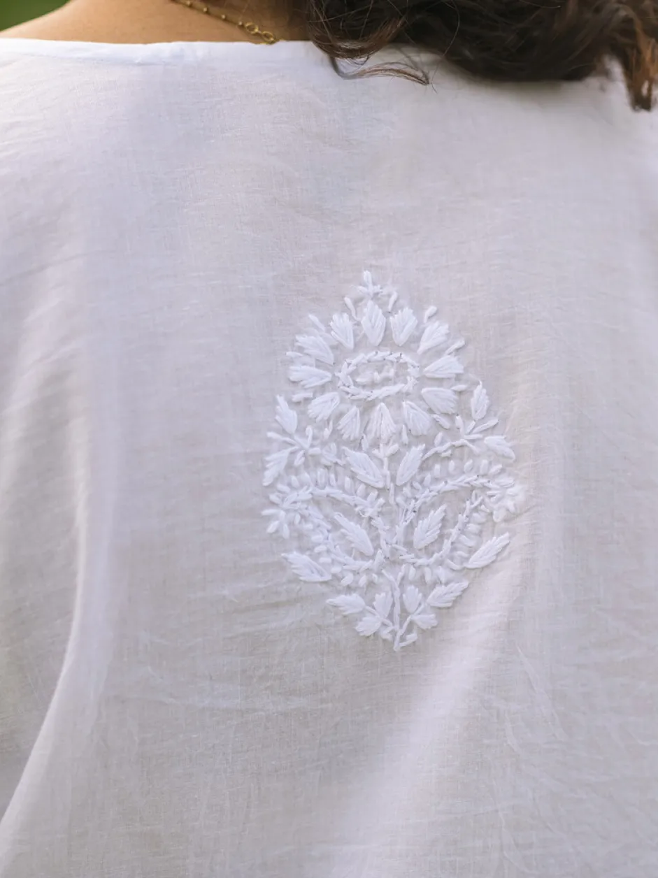 Marguerite Tunic - White