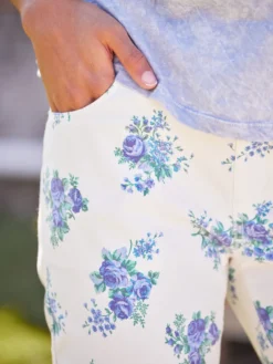Maritime Bouquet Pull On Pant