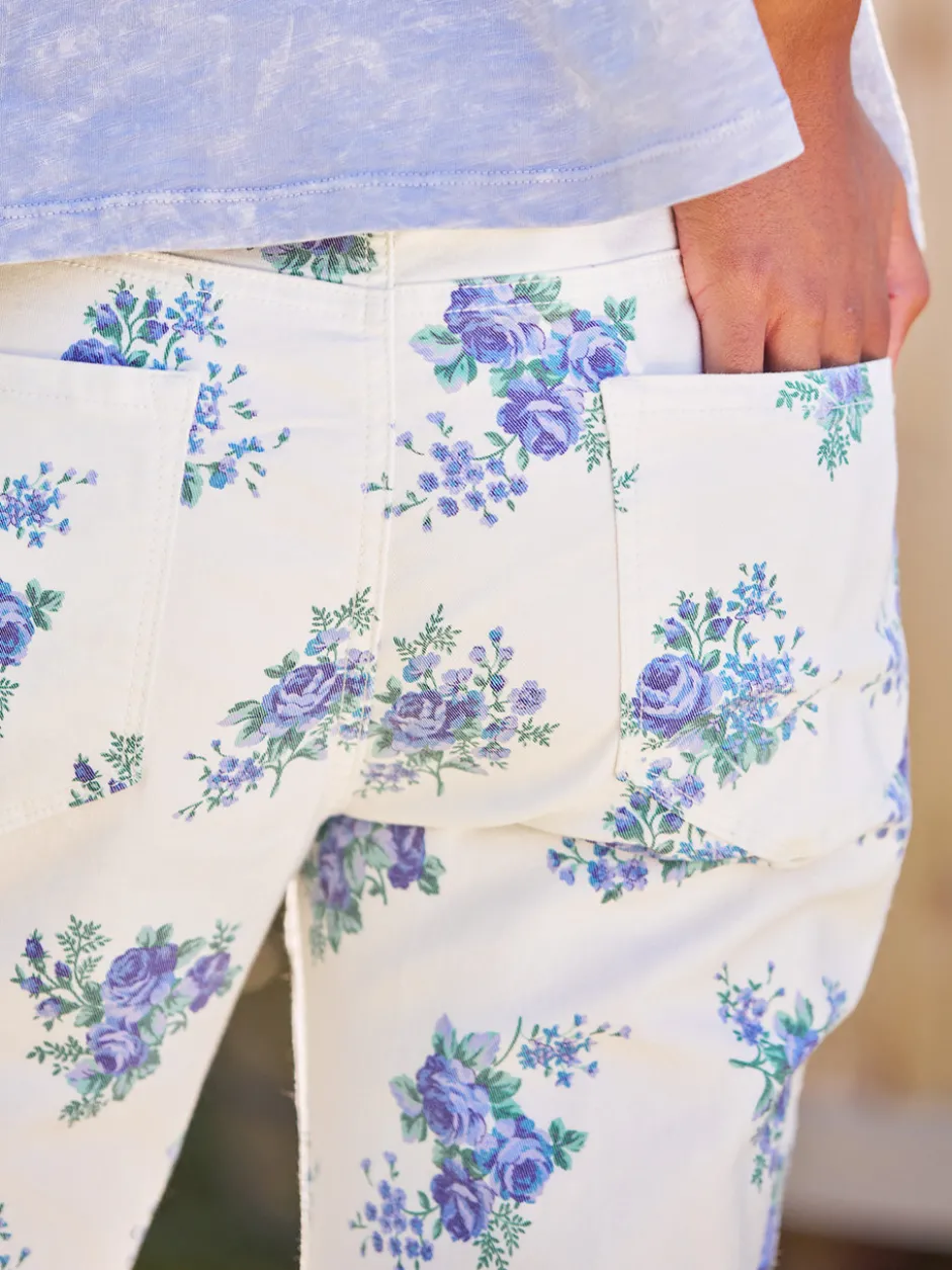 Maritime Bouquet Pull On Pant