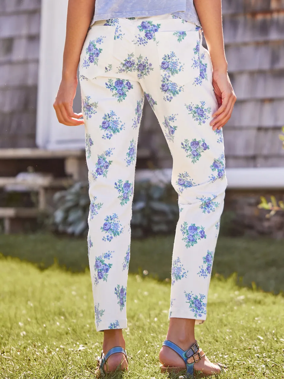 Maritime Bouquet Pull On Pant