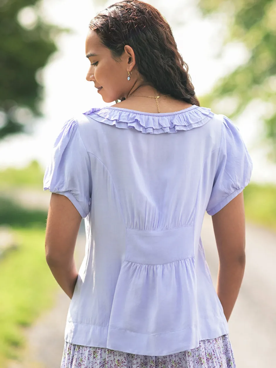 Masterpiece Blouse - Periwinkle