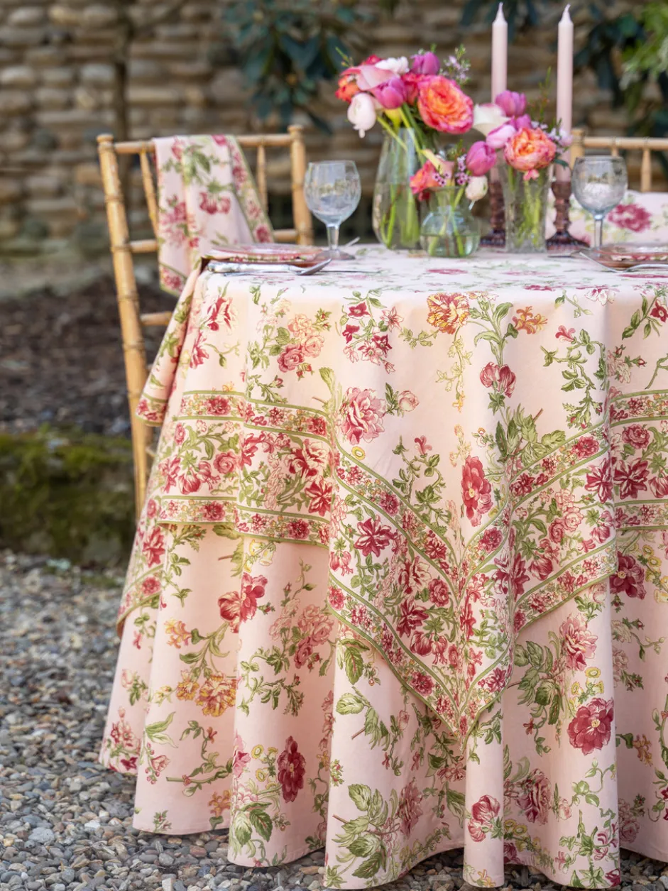 Milene Round Cloth - Rose