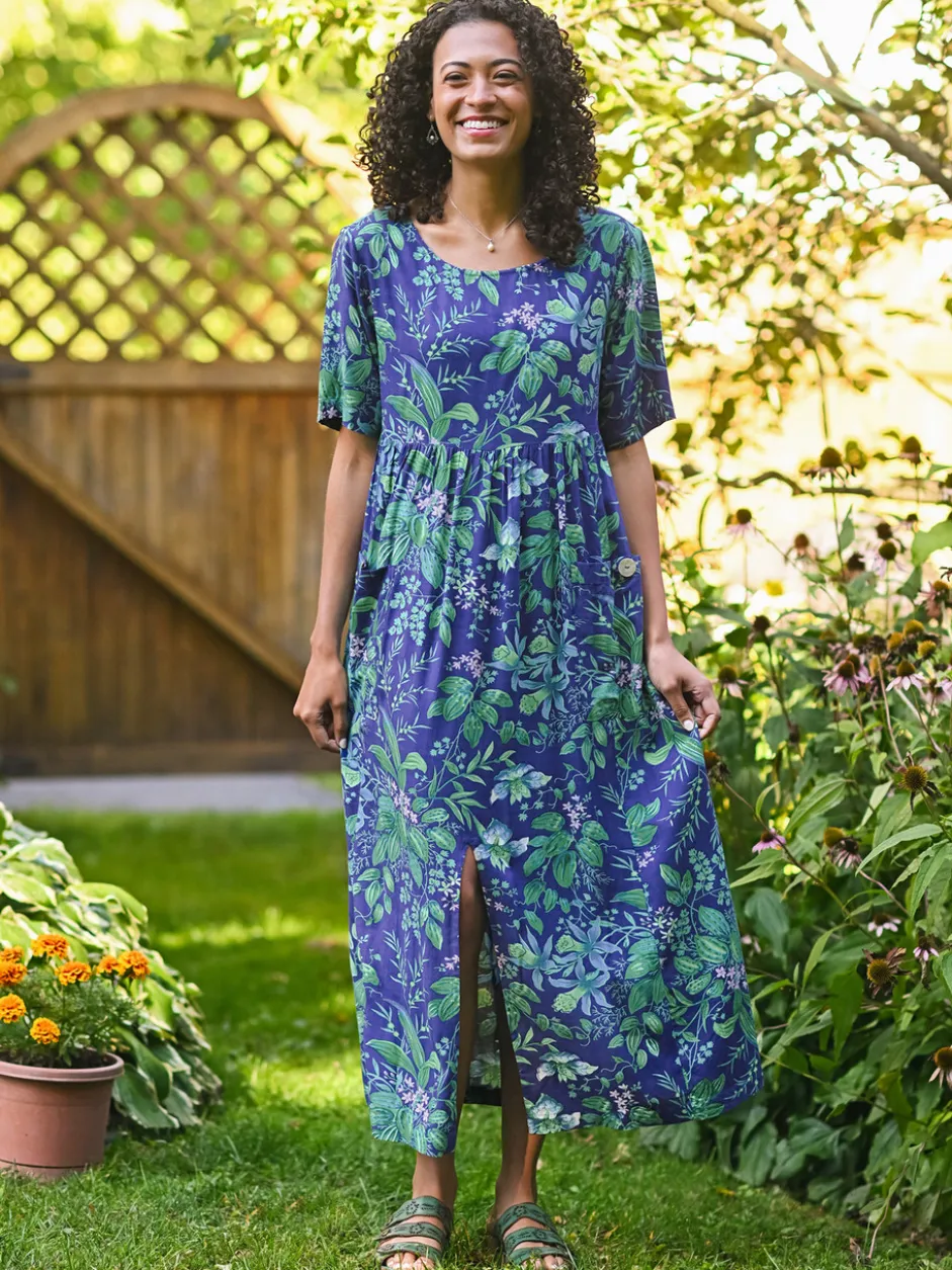 Milkweed Dress - Cobalt