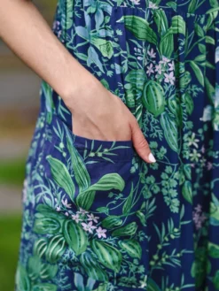 Milkweed Dress - Cobalt