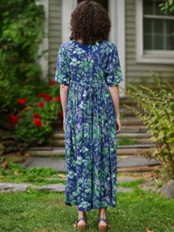 Milkweed Dress - Cobalt