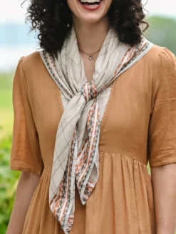 Mosaic Plaid Scarf - Multi
