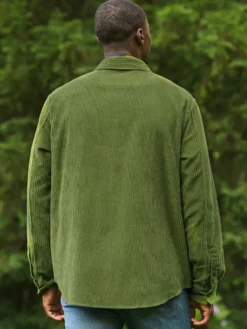 Mossy Path Corduroy Jacket - Forest Green