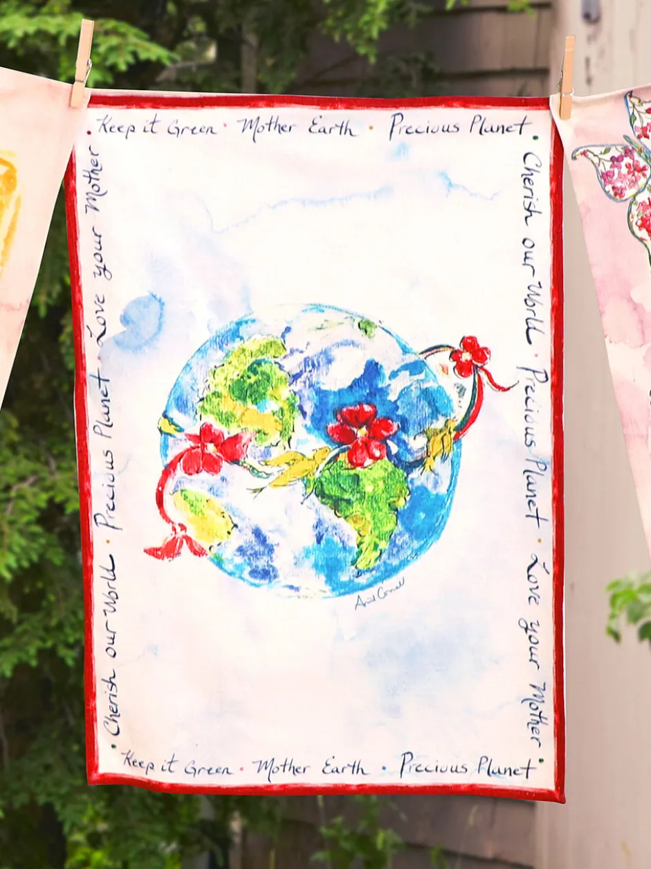 Mother Earth Tea Towel