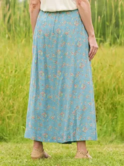 Mulberry Skirt - Soft Teal