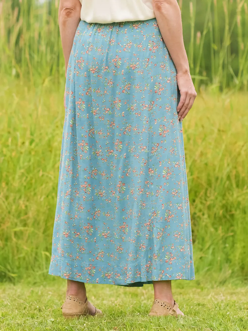 Mulberry Skirt - Soft Teal