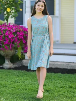 Mulberry Young Adult Dress - Soft Teal