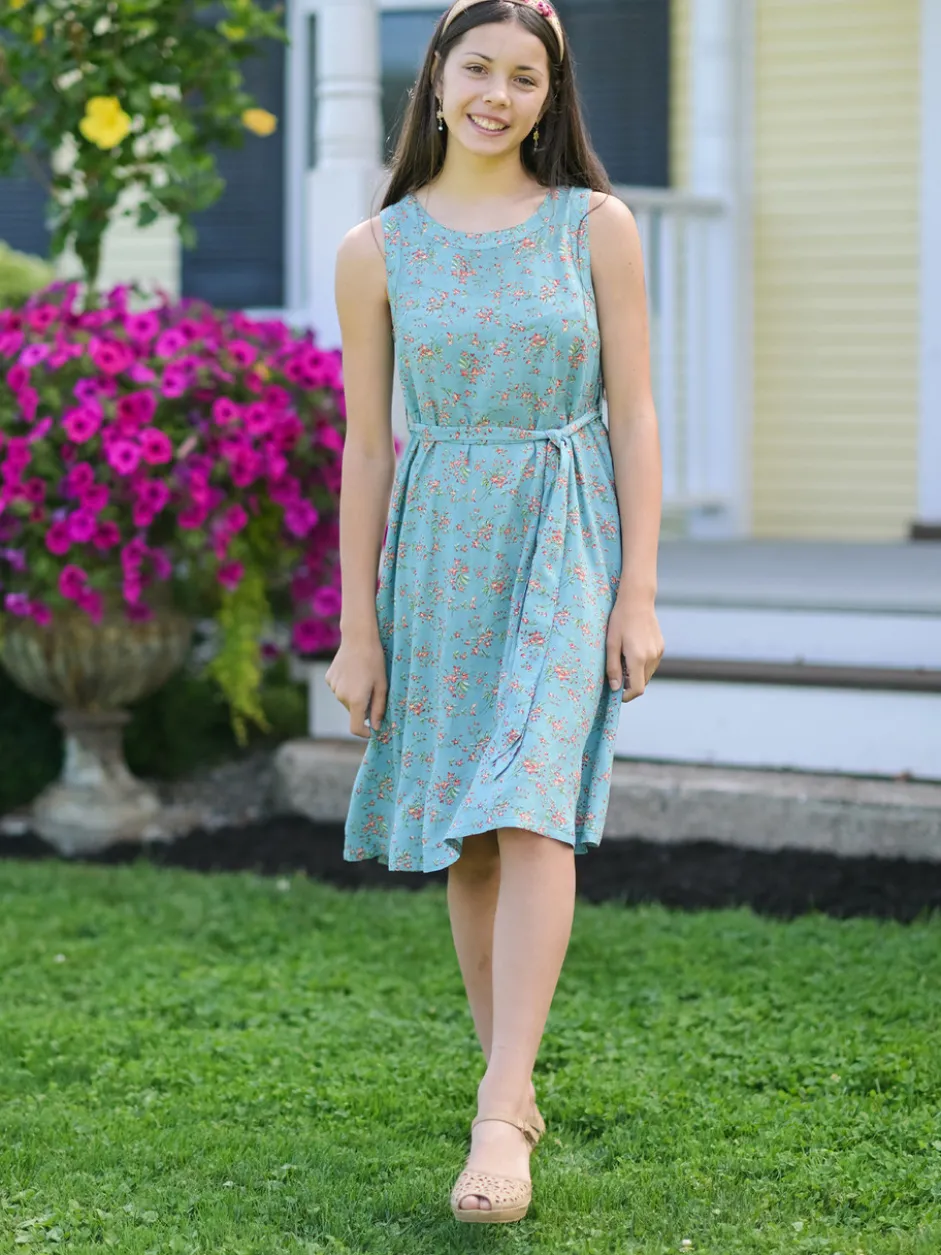 Mulberry Young Adult Dress - Soft Teal
