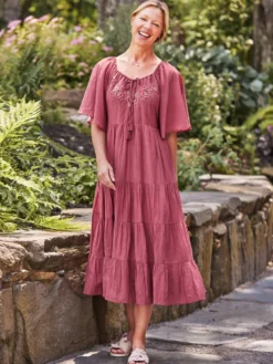 Muse Dress - Wine