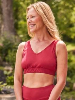 Natural Bra - Red