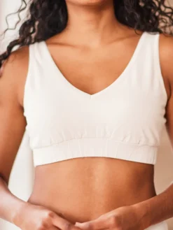 Natural Bra - White