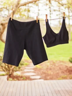 Natural Slip Short - Black