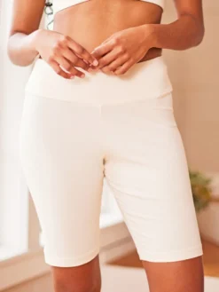 Natural Slip Short - Ecru