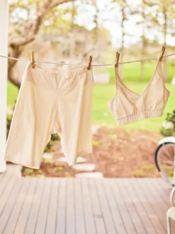 Natural Slip Short - Ecru