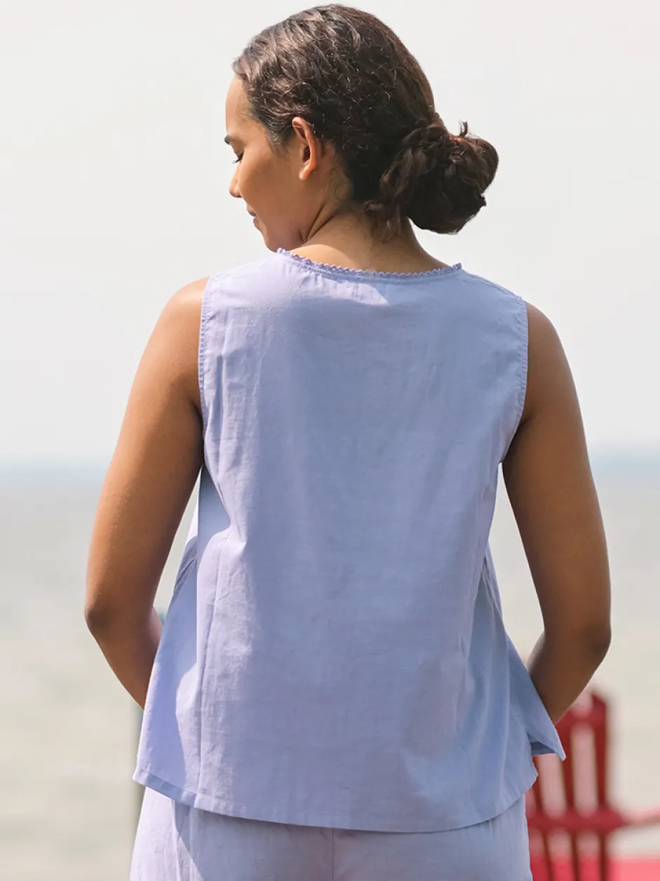 Nikki Camisole - Pale Periwinkle