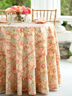 Occasion Round Cloth - Blush