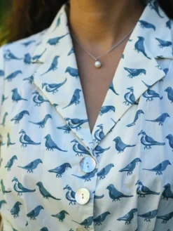 Parakeet Dress - Ecru