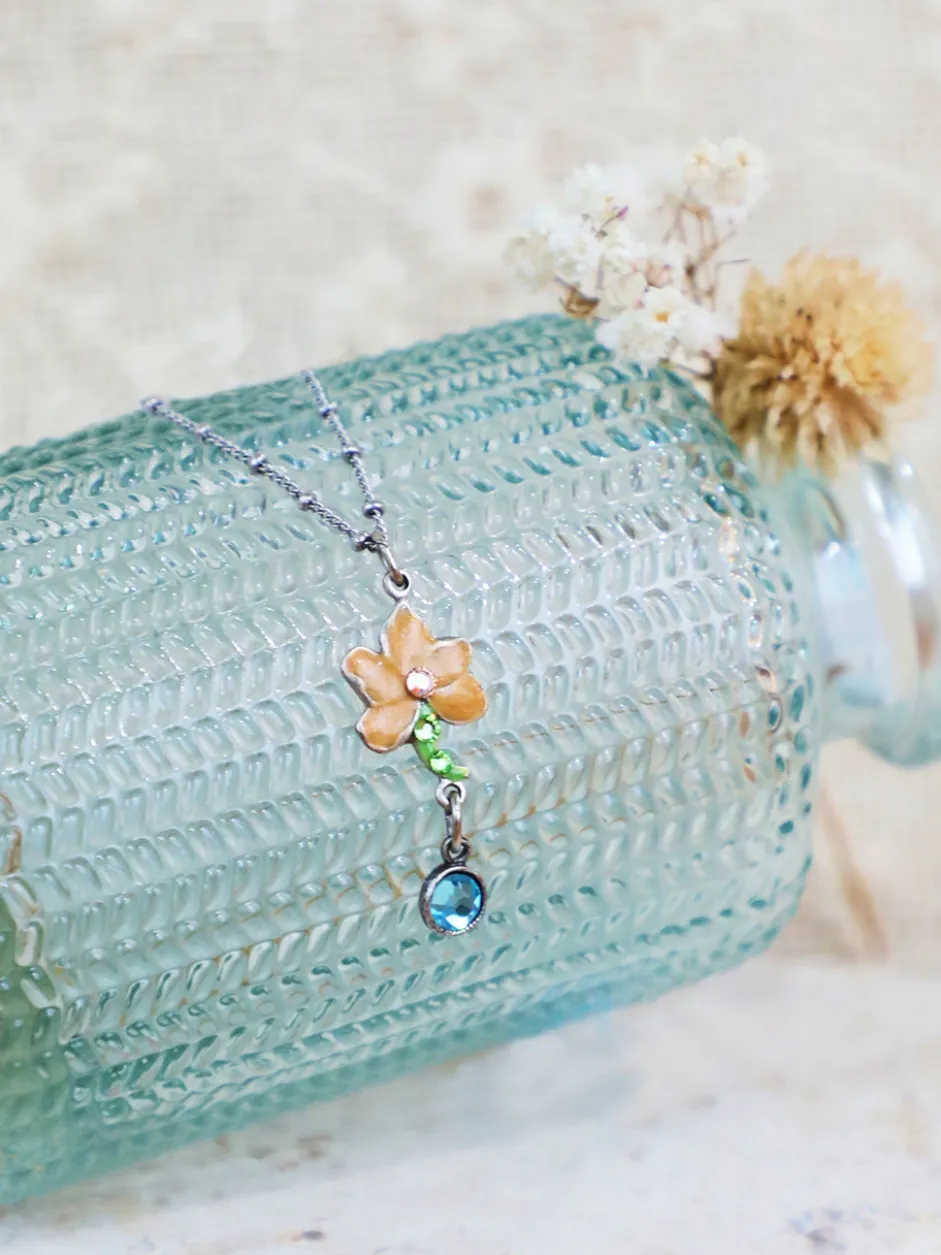 Peach Blossom Necklace