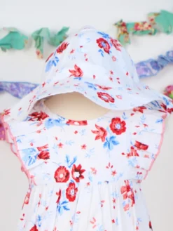 Petra Baby Sunhat - White