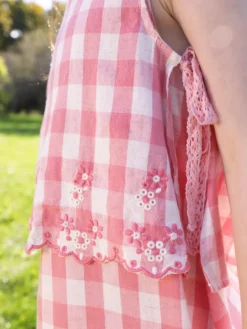 Petunia Check Kids Dress