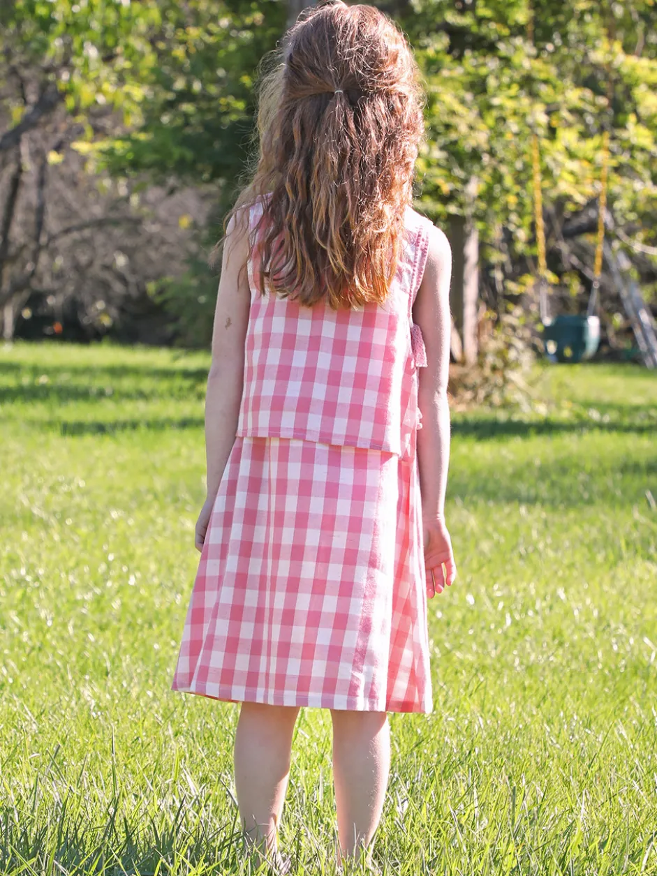 Petunia Check Kids Dress