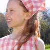 Petunia Check Kids Kerchief