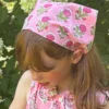 Pink Rose Day Kids Kerchief - Pink