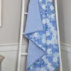 Porcelain Patchwork Throw - Blue