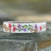 Prairie Embroidered Headband - Cream