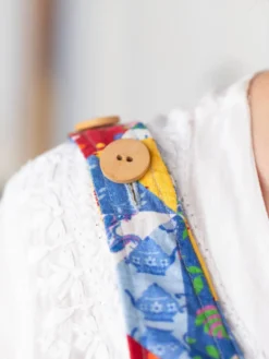 Primary Patchwork Apron - Multi